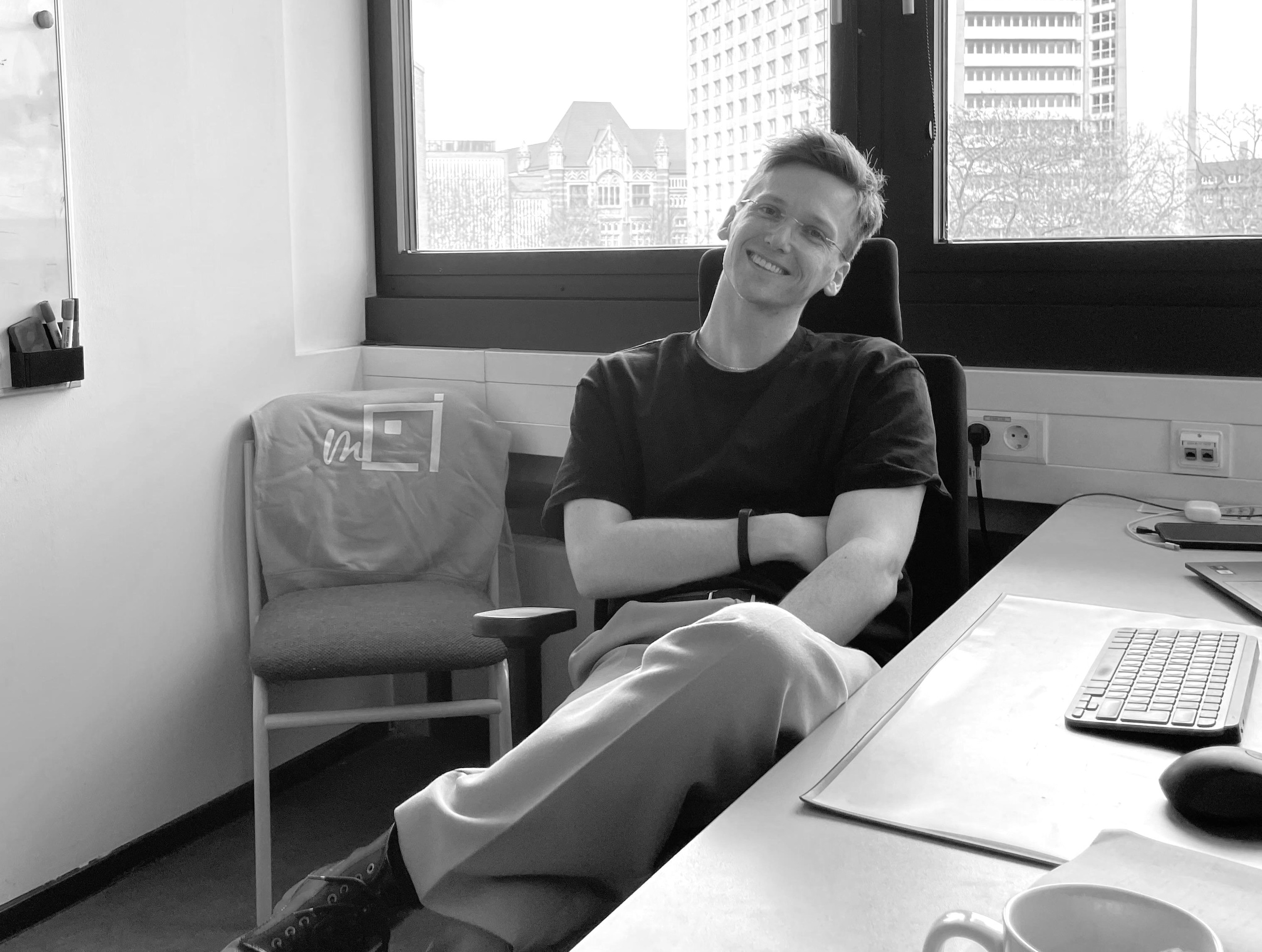 Kristof Hackethal im Office